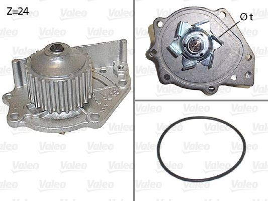 VALEO Water pump Article number: 506114 cheaply