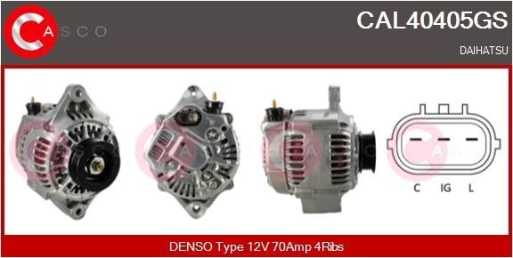 CASCO Alternator Article number: CAL30114AS cheaply