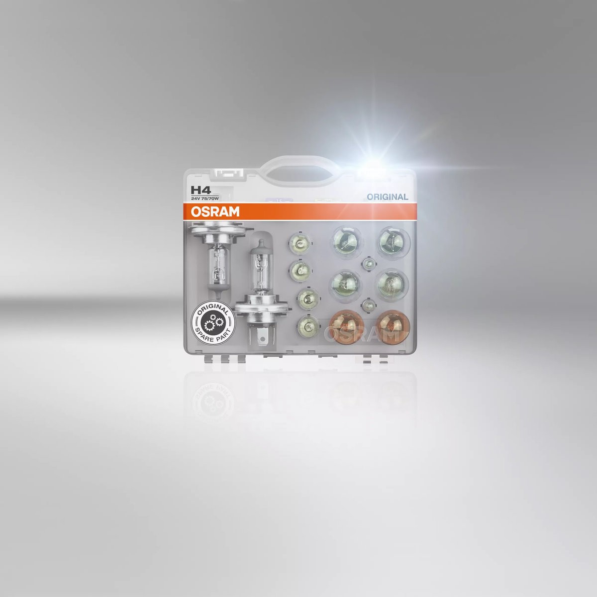 OSRAM Sortiment, pærer Varenummer: CLK H4 24 billige