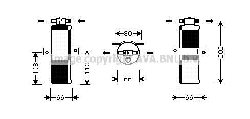 PRASCO Dryer, air conditioning Article number: CND235 cheaply