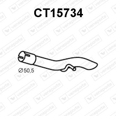 VENEPORTE Exhaust Pipe Article number: CT15734 cheaply