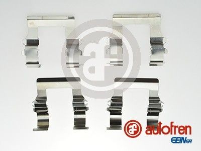 AUTOFREN SEINSA D42547A Accessory Kit, disc brake pads PAJERO / SHOGUN 3.0 V6 4WD (V23W, V43W, V23C) 150 PS Petrol 1999