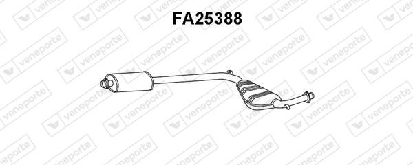 VENEPORTE Middle silencer Article number: FD30376 cheaply