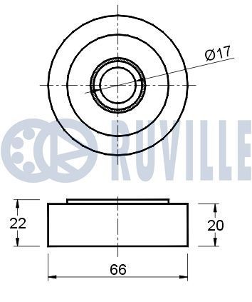 RUVILLE Timing belt kit Article number: 5590670 cheaply