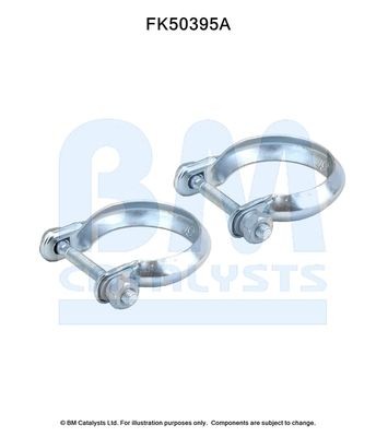 BM CATALYSTS Mounting Kit, exhaust pipe Article number: FK50395 cheaply
