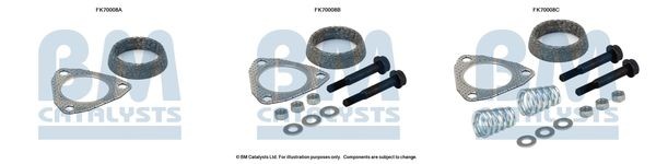 BM CATALYSTS Mounting Kit, exhaust pipe Article number: FK70008 cheaply