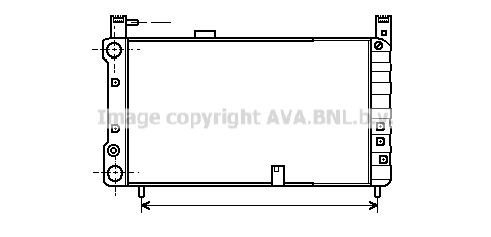 PRASCO Radiaator, mootorijahutus Artikli number: FT2054 soodsalt