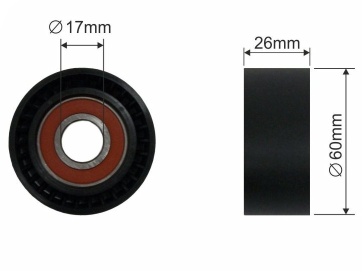 FAST Tensioner pulley Article number: FT44535 cheaply