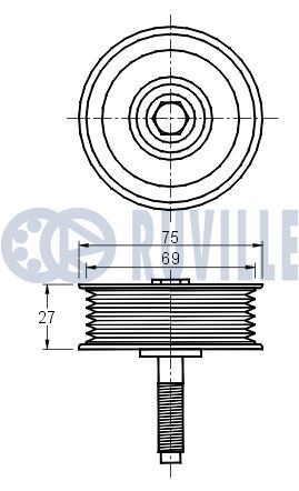 RUVILLE Stabilisatorstang Varenummer: 915752 billige