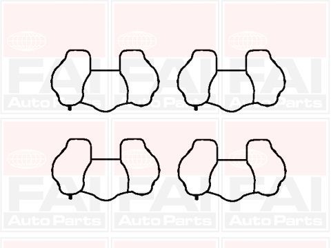 FAI AutoParts Gasket Set, intake manifold Article number: IM1829 cheaply