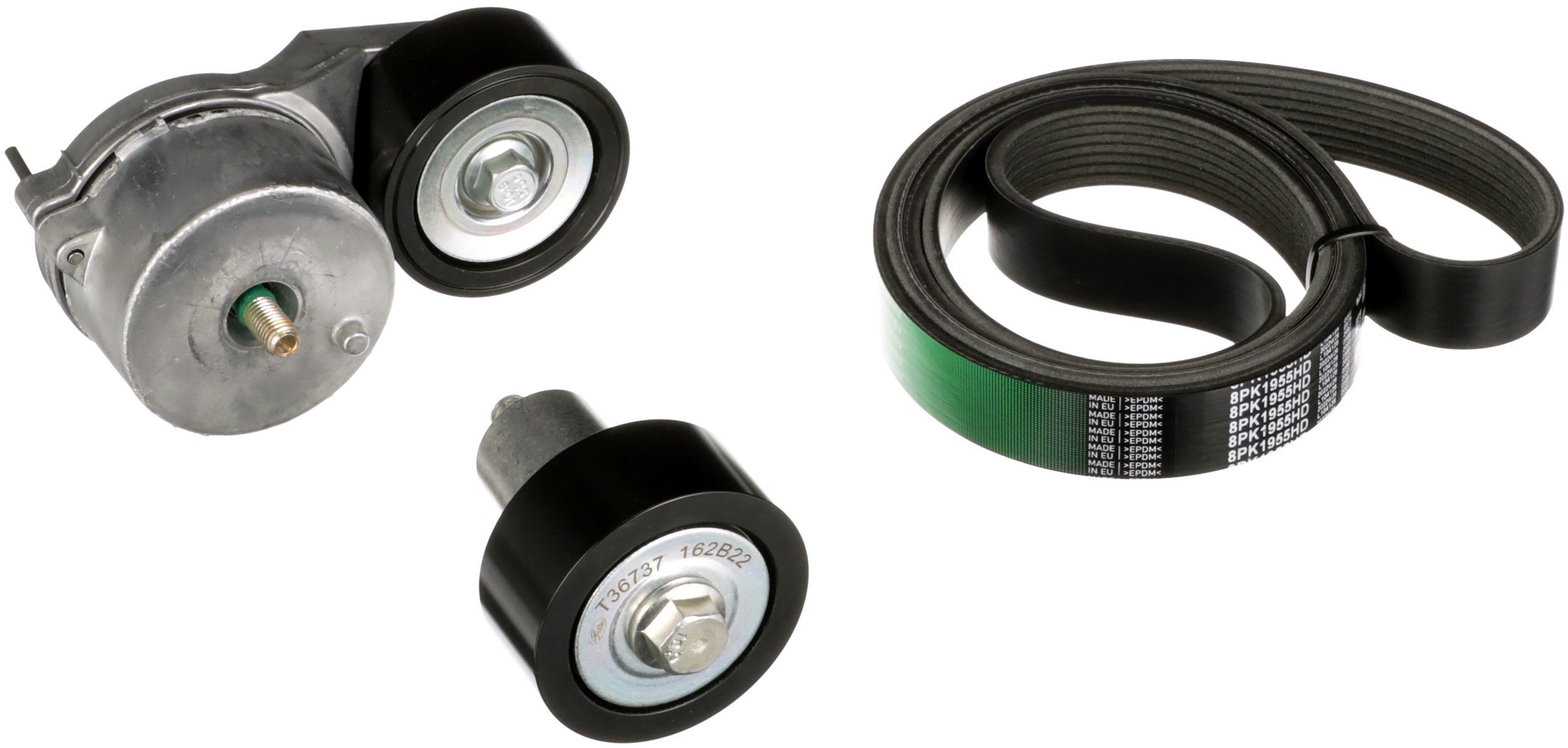 GATES V-Ribbed Belt Set Article number: K126PK1863 cheaply