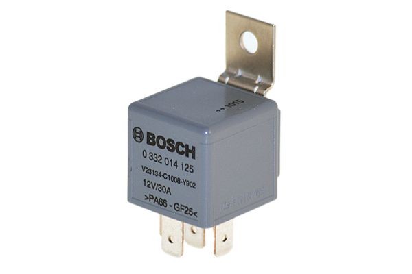 BOSCH 0 332 014 125 Relay X 1/9 1.5 (128AS1_) 85 PS Petrol 1989