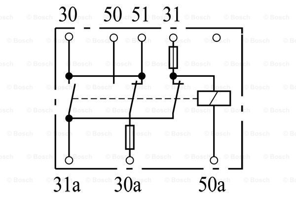 BOSCH Battery Relay Article number: 0 333 300 003 cheaply