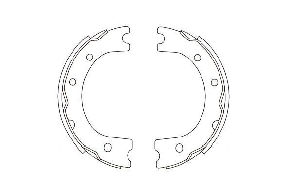 KAVO PARTS Jeu de mâchoires de frein UGS: KBS-1917 à peu de frais