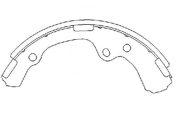 KAVO PARTS Piduriklotside komplekt Artikli number: KBS-9916 soodsalt