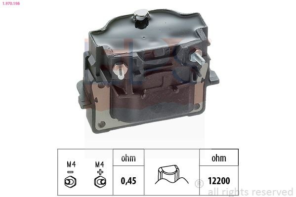 EPS KR.0654 Reparatieset, stroomverdeler 309 1.9 GTI 16V 158 PK Benzine 1993