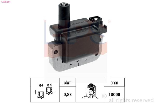 EPS KR.0659 Repair Kit, distributor FRONTERA 2.0 i 115 PS Petrol 1998