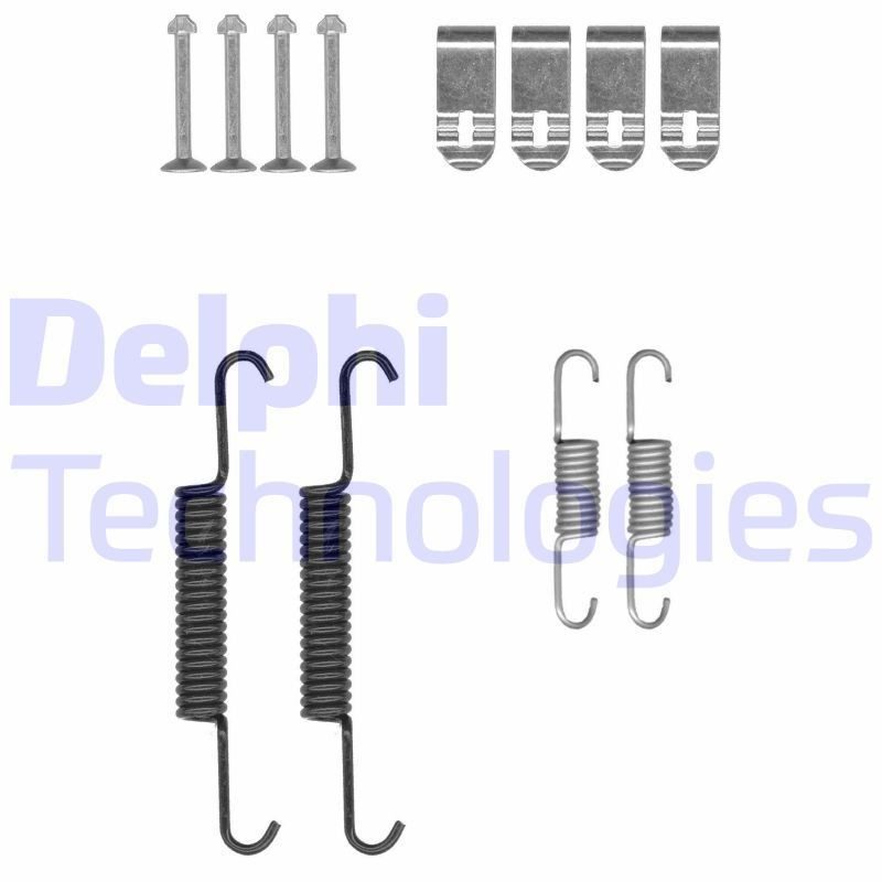 DELPHI LY1413 Lisakomplekt, seisupiduriklotsid ANTARA 2.2 CDTi FWD 163 HP Diisel 2015