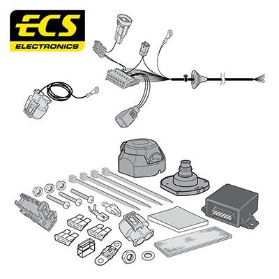 ECS Elektrikomplekt, haakeseade Artikli number: MB-074-D12 soodsalt
