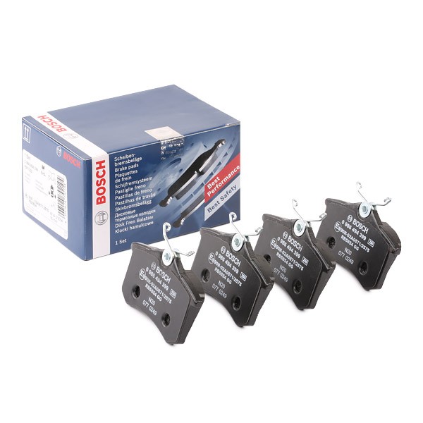 BOSCH Brake pad set Article number: 0 986 494 399 cheaply
