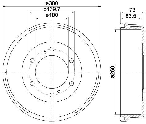 MINTEX Piduritrummel Artikli number: MBD068 soodsalt