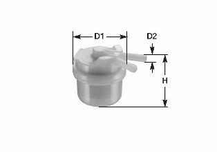 CLEAN FILTER Fuel filter Article number: MBNA 004 cheaply