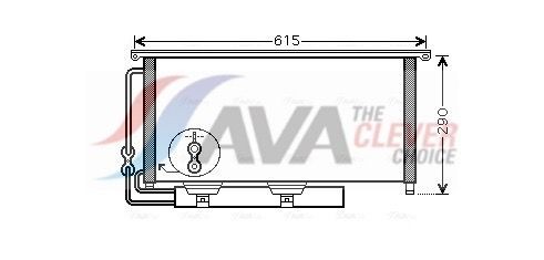 AVA COOLING SYSTEMS Kondensaator, kliimaseade Artikli number: MC5007D soodsalt