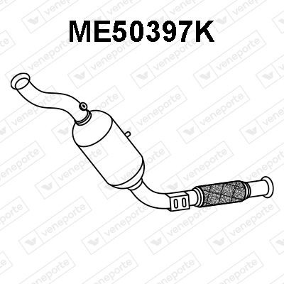 VENEPORTE Catalytic converter Article number: ME50397K cheaply
