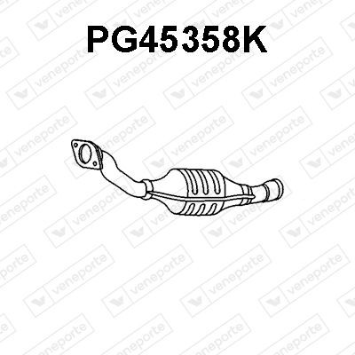VENEPORTE Catalytic converter Article number: PG45358K cheaply