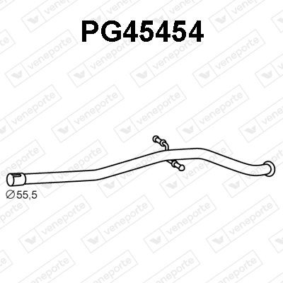VENEPORTE Repair Pipe, catalytic converter Article number: PG45454 cheaply