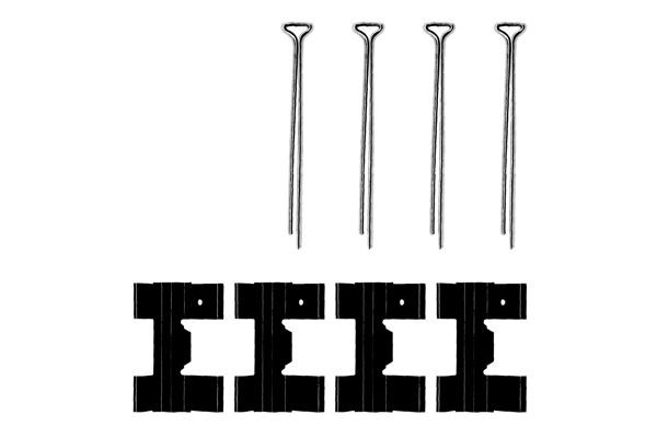 BOSCH Accessory Kit, disc brake pads Article number: 1 987 474 115 cheaply