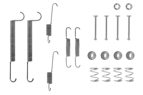BOSCH 1 987 475 098 Lisakomplekt, Piduriklotsid CARLTON 2.2 i 115 HP Bensiin 1986