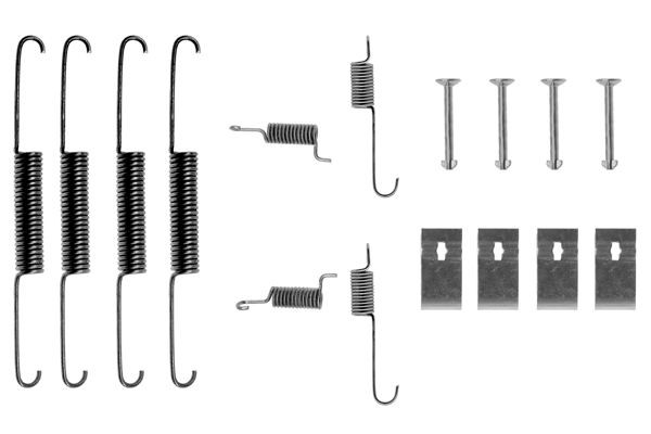 BOSCH 1 987 475 168 Accessory Kit, brake shoes 626 2.0 16V (GDEP) 140 PS Petrol 1992