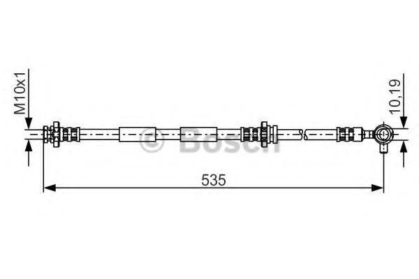 BOSCH Pidurivoolik Artikli number: 1 987 481 313 soodsalt