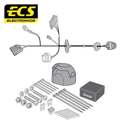 ECS Kit électrique, dispositif d'attelage UGS: RN-037-DB à bon prix