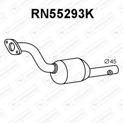 VENEPORTE Catalytic converter Article number: RN55293K cheaply
