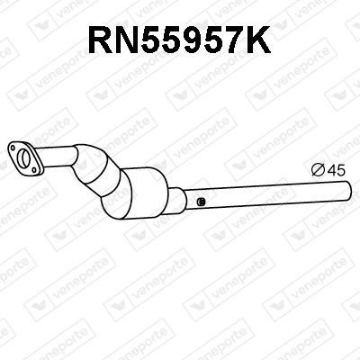 VENEPORTE Catalytic converter Article number: RN55957K cheaply