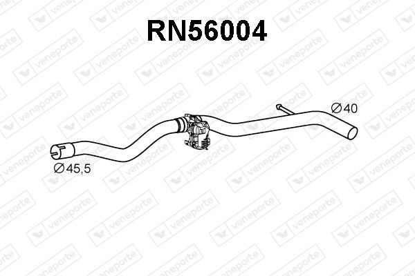 VENEPORTE Exhaust Pipe Article number: RN56004 cheaply