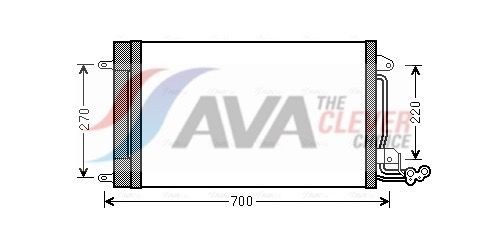 AVA COOLING SYSTEMS Air conditioning condenser Article number: STA5038D cheaply