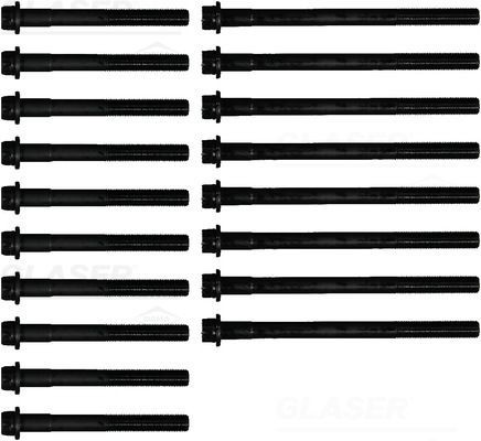 GLASER Bolt Kit, cylinder head Article number: T40533-00 cheaply