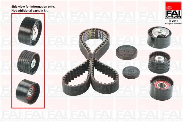 FAI AutoParts Timing belt deflection pulley Article number: T5486 cheaply