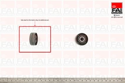 FAI AutoParts Timing belt deflection pulley Article number: T6910 cheaply