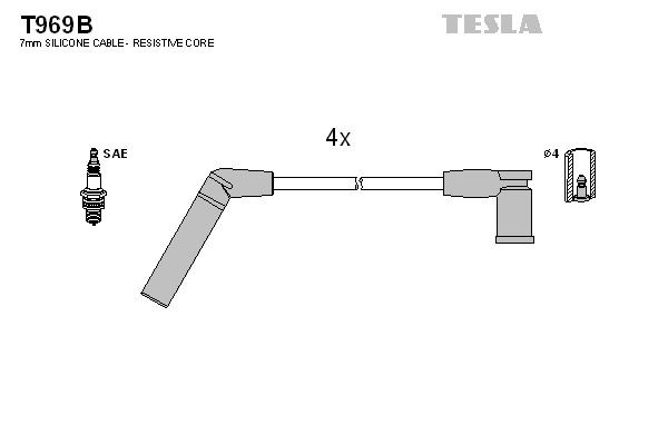 TESLA Ignition Cable Kit Article number: T969B cheaply