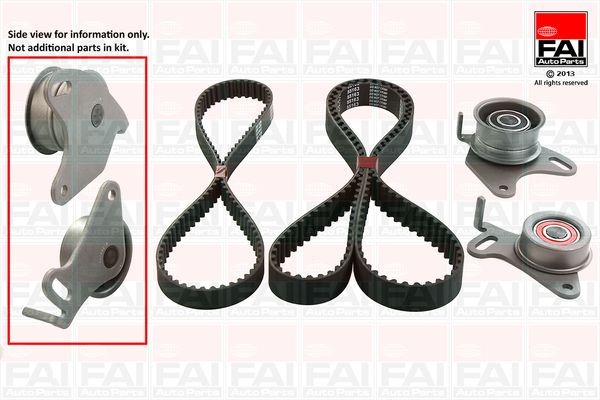 FAI AutoParts Hammasrihma komplekt Artikli number: TBK128 soodsalt