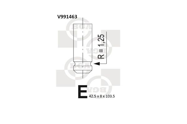 BGA Inlet valve Article number: V991463 cheaply