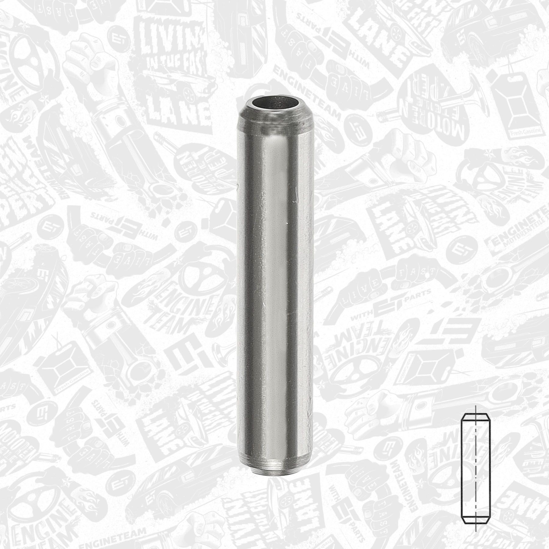 ET ENGINETEAM VG0041 Valve Guides DUCATO 2.3 JTD 110 PS Diesel