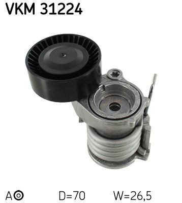 SKF Tensioner pulley Article number: VKM 31224 cheaply