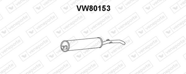 VENEPORTE Rear silencer Article number: VW80008 cheaply