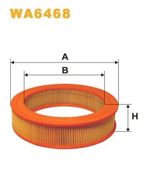 WIX FILTERS Air filter Article number: WA6468 cheaply