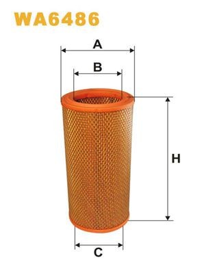 WIX FILTERS Air filter Article number: WA6486 cheaply